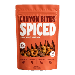 Canyon Bites Spiced nut mix, 4 oz bag, part of the Variety 3-Pack